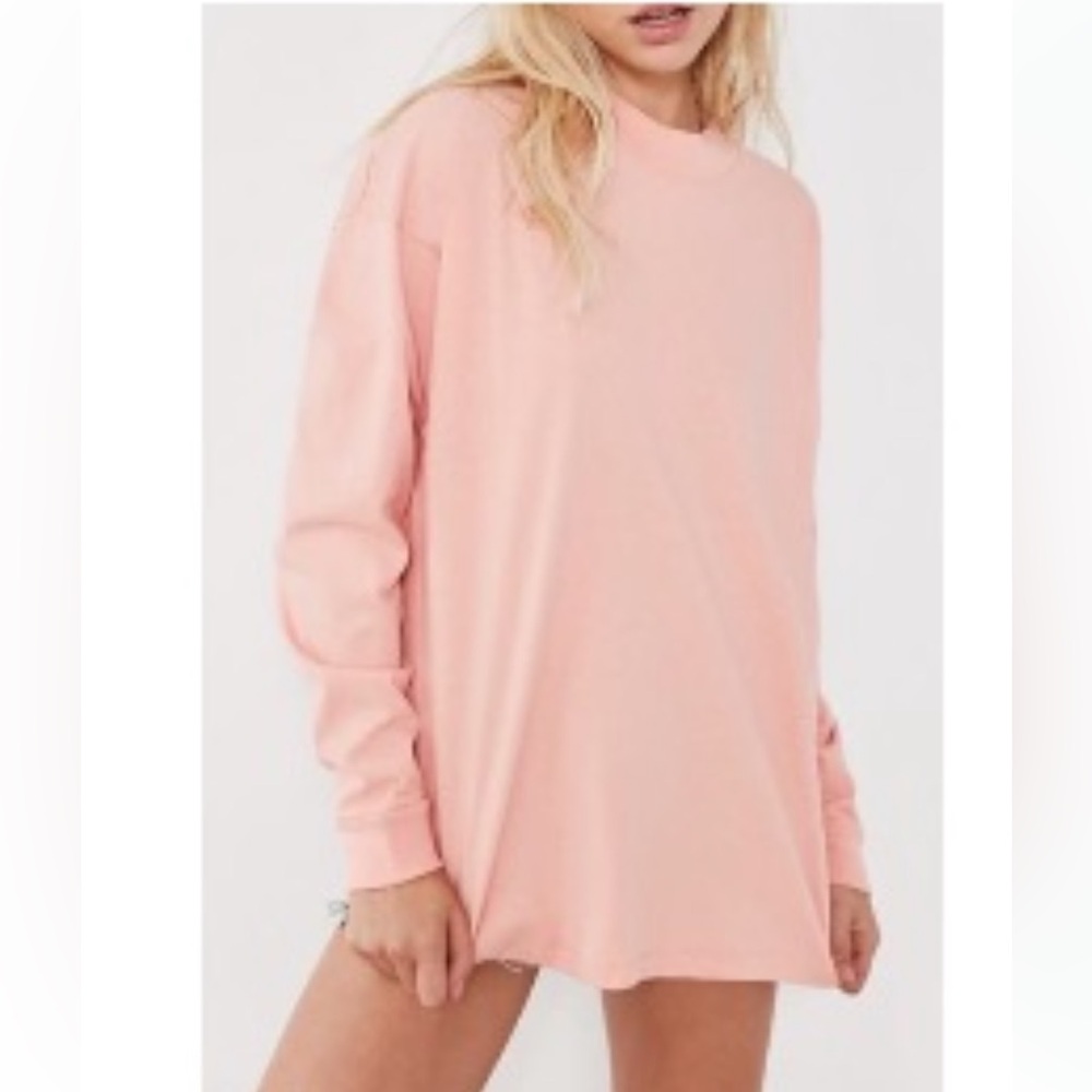 UO BDG Mockneck Long Sleeve Tee